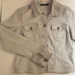 Ladies stretch denim jacket
